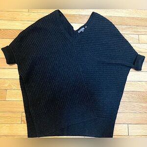 VINCE COCOON SWEATER in Heather Charcoal Gray, in Yak Wool